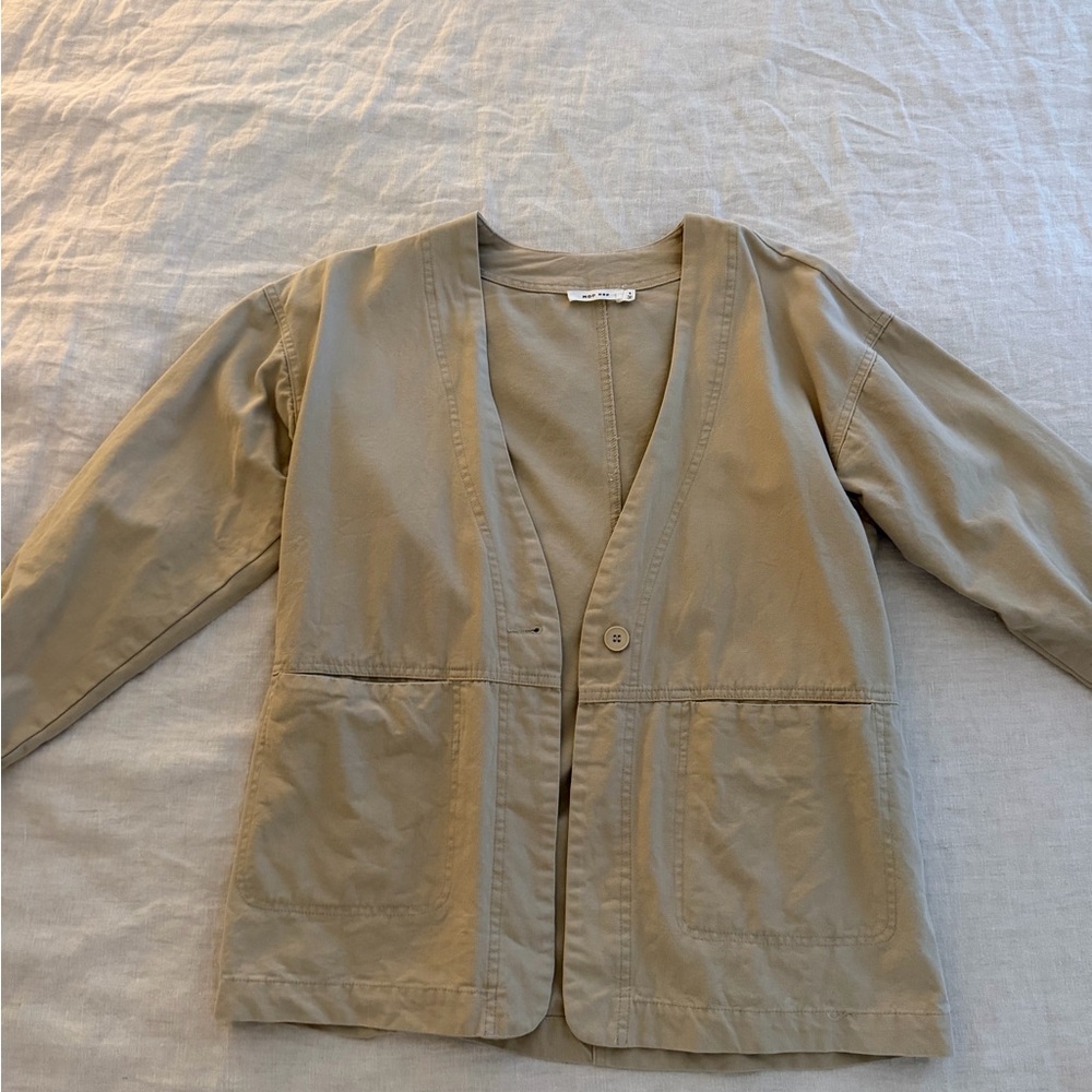 Mod Ref Light Tan Utility Jacket - image 1